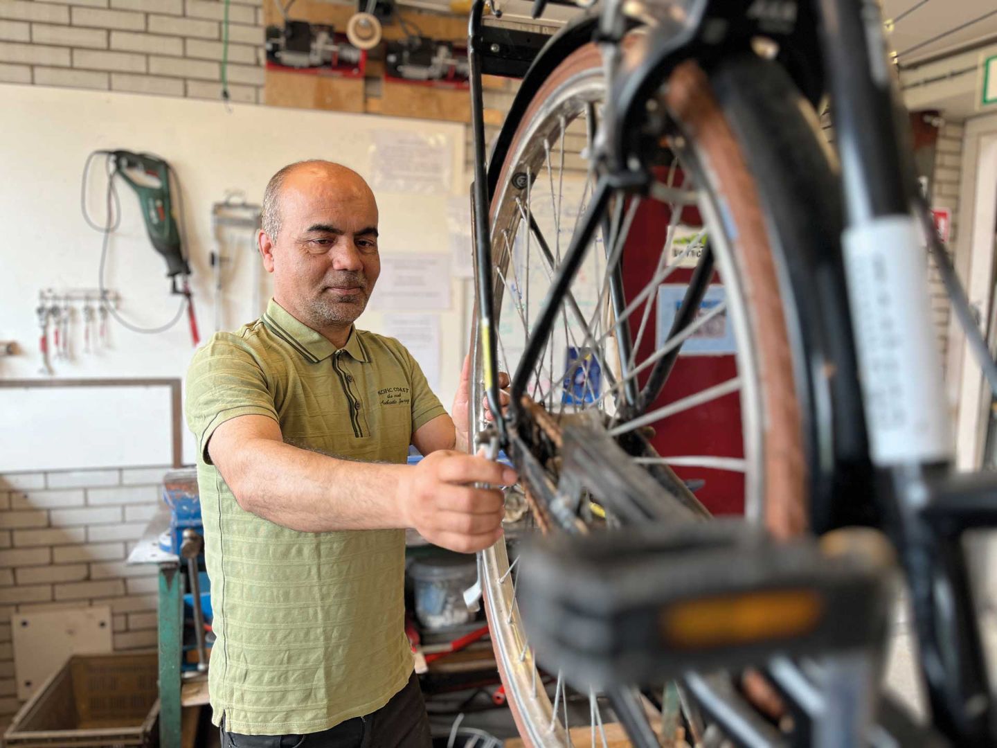 Van oude fiets naar nieuwe kans