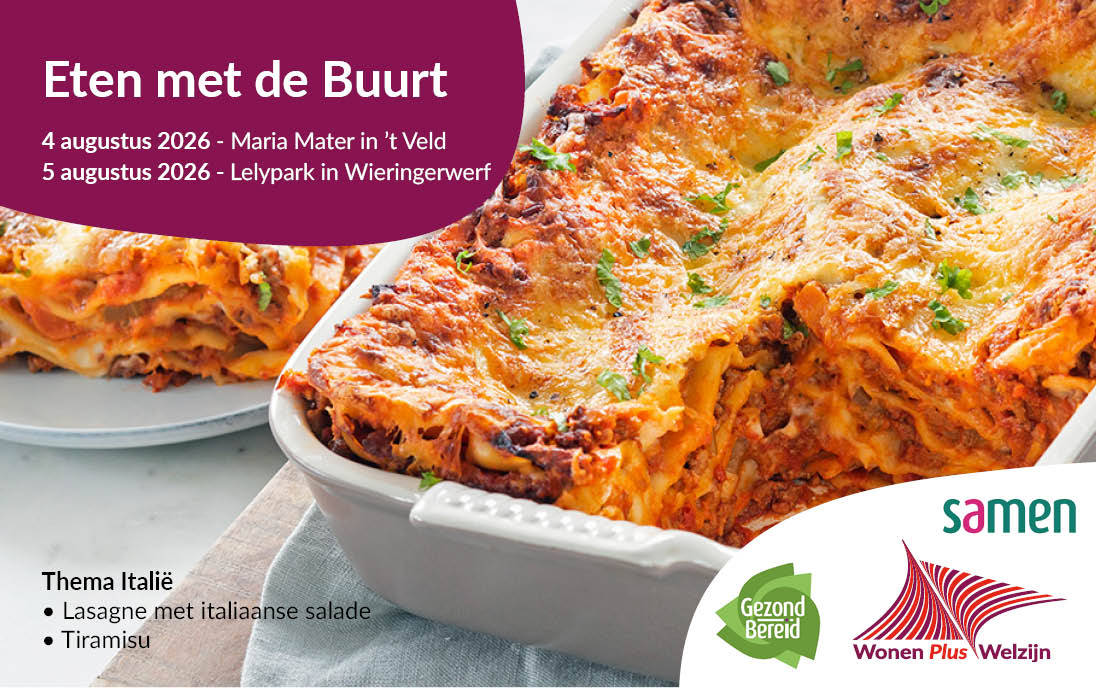 Een avond vol Italiaanse smaken met de buurt