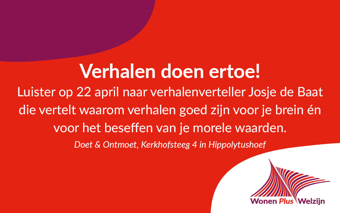 Verhalen doen ertoe